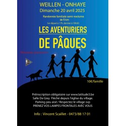 Les aventuriers de Pâques 2025